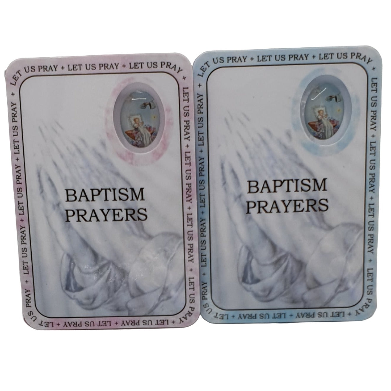 Baptism Prayers Prayer Card