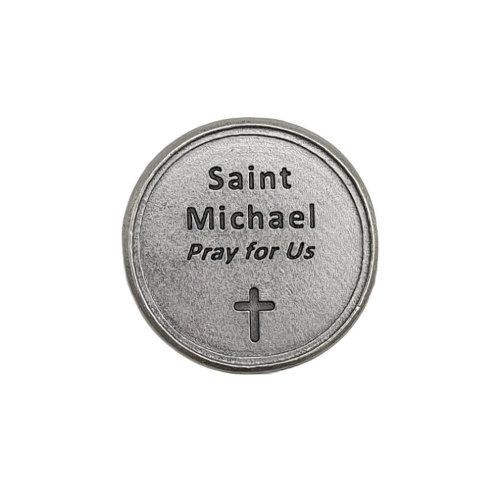 Saint Michael Token with Prayer Card