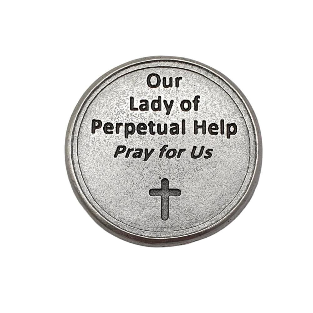 Our Lady of Perpetual Help Token with Prayer Card