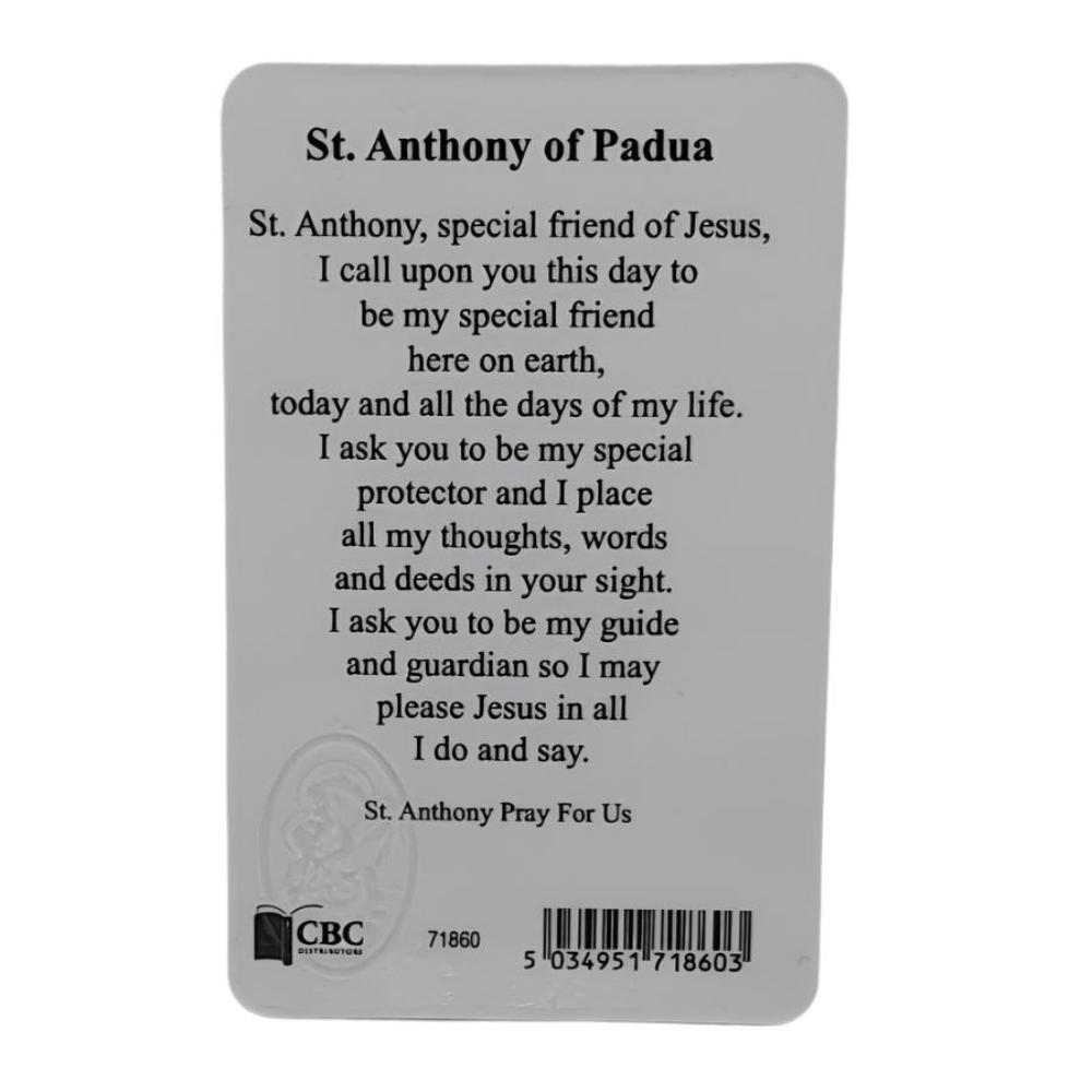 St. Anthony Prayer Card