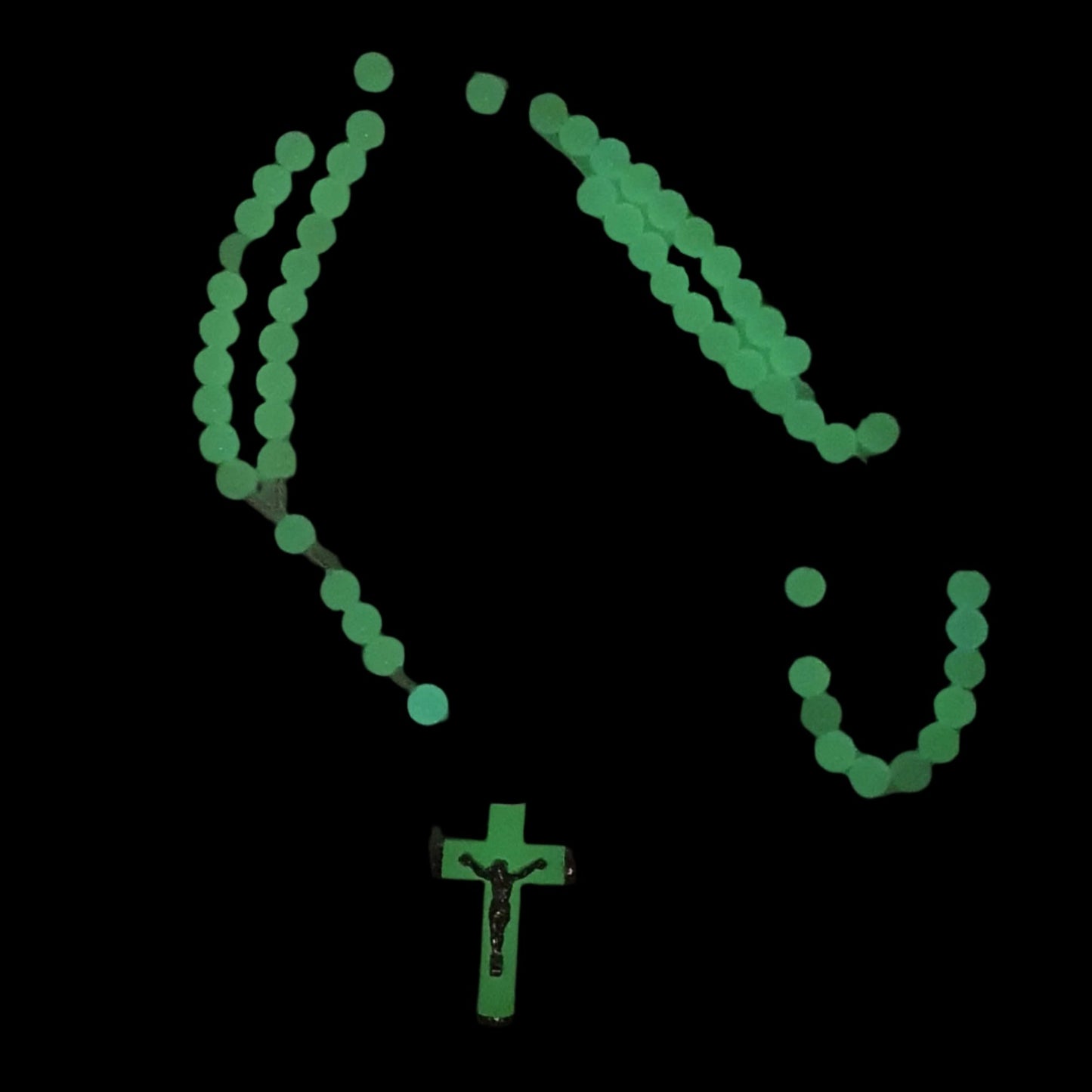 Luminous Corded Plastic Rosary