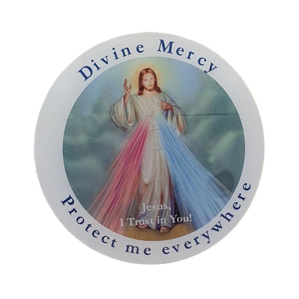 Divine Mercy Car Window Sticker