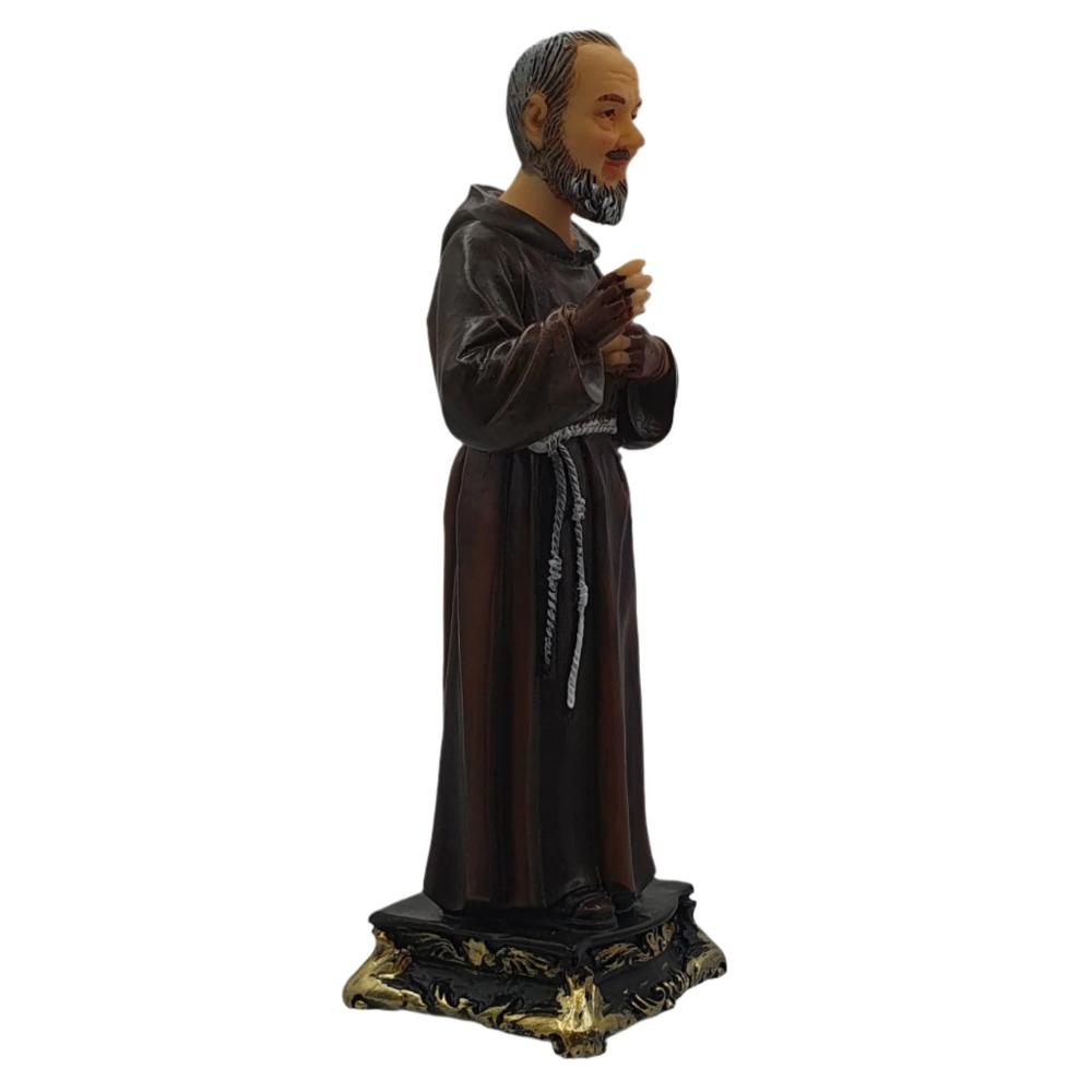 5" Saint Pio Resin Statue