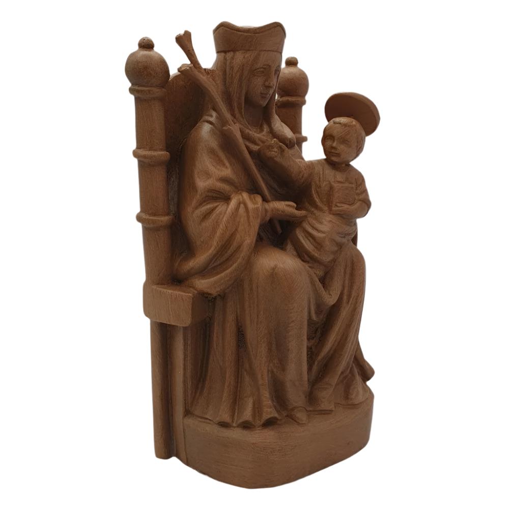Our Lady of Walsingham Wooden 16.5cm Statue