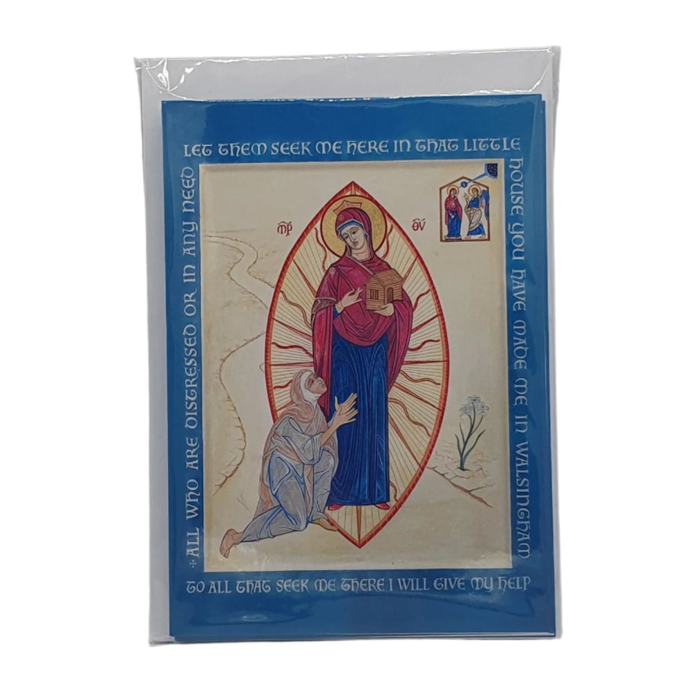 Pack of 5 Covenant Icon Blank Cards – Our Lady of Walsingham