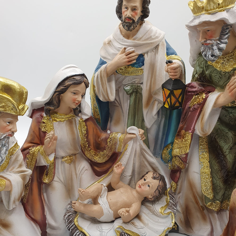 Nativity Set - Holy Family and Three Kings
