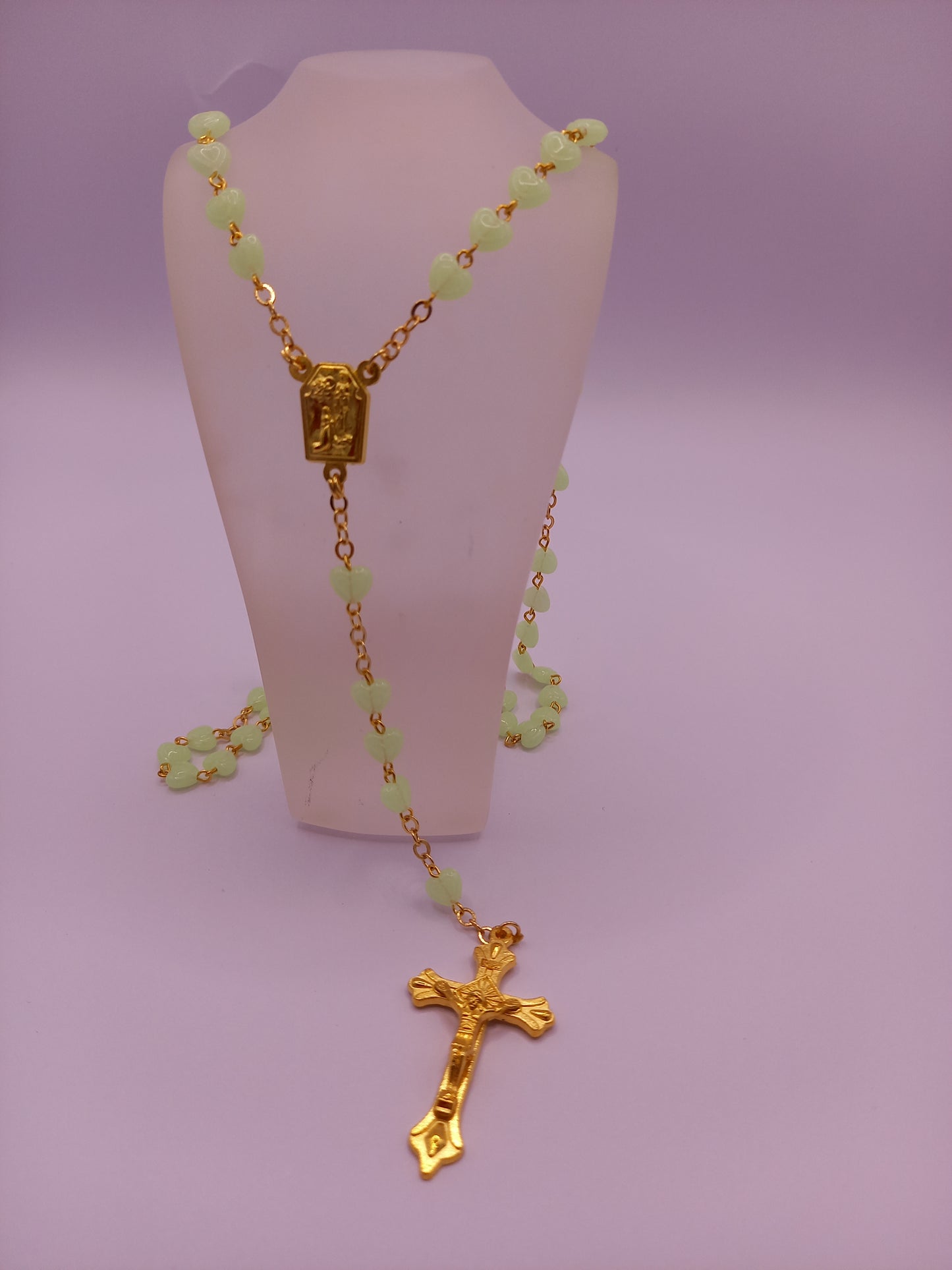 Luminous Glass Rosary