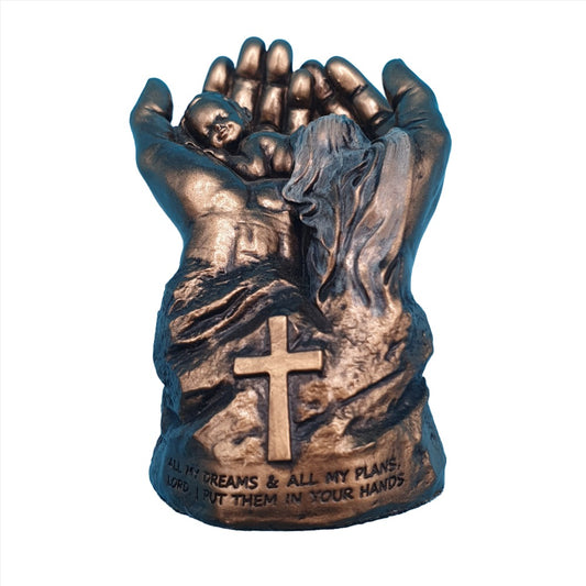 Veronese Resin Statue - 'Palm of Hand'