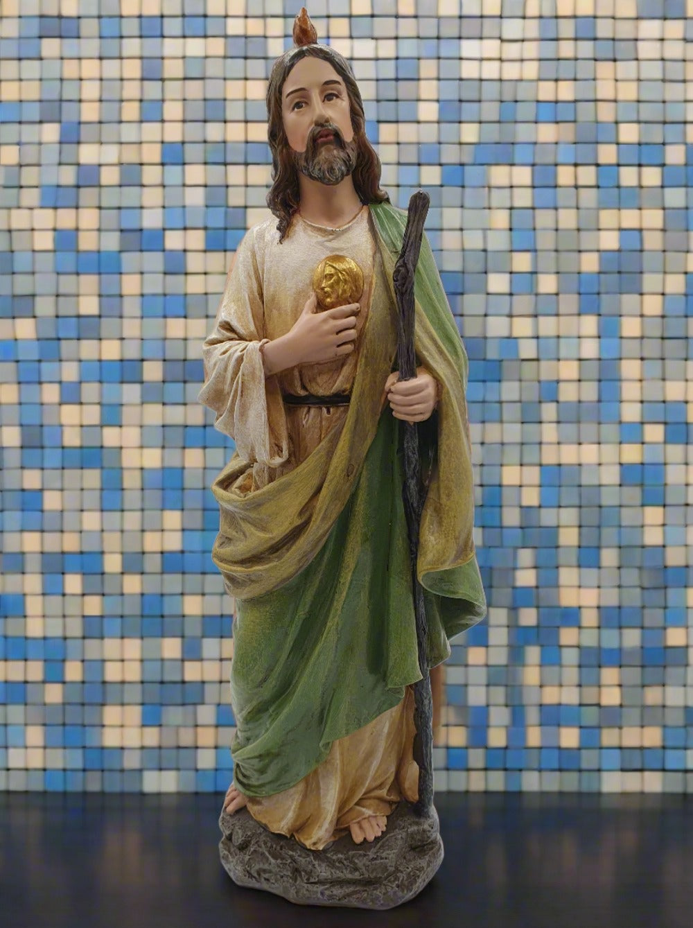 St. Jude Statue, 10.5" - A Symbol of Hope and Healing