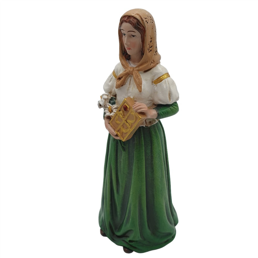 6" St. Dymphna Statue - A Symbol of Healing and Protection