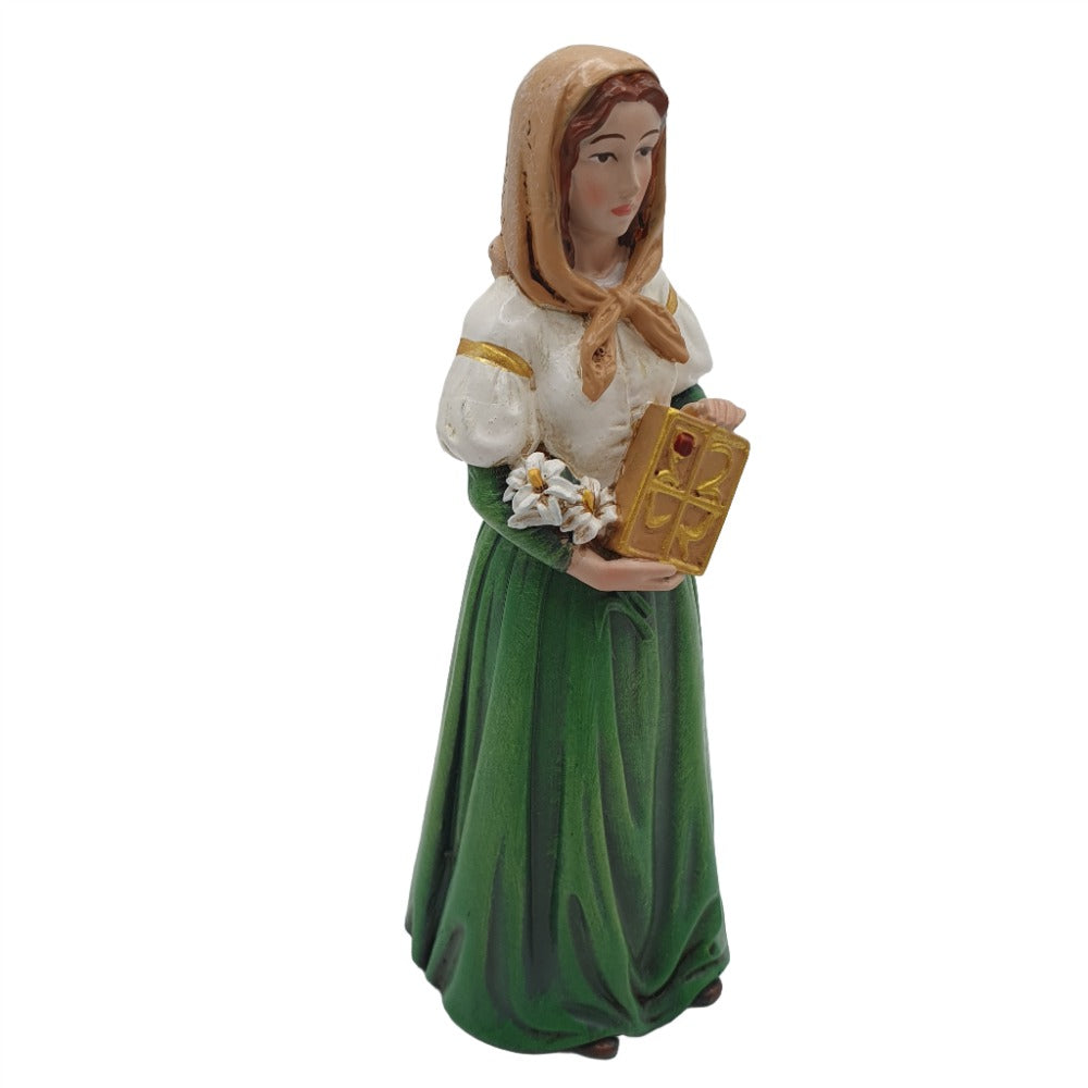 6" St. Dymphna Statue - A Symbol of Healing and Protection