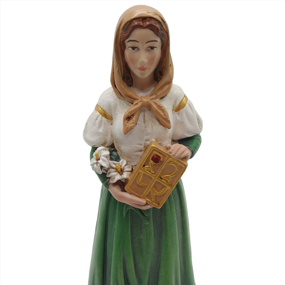 6" St. Dymphna Statue - A Symbol of Healing and Protection