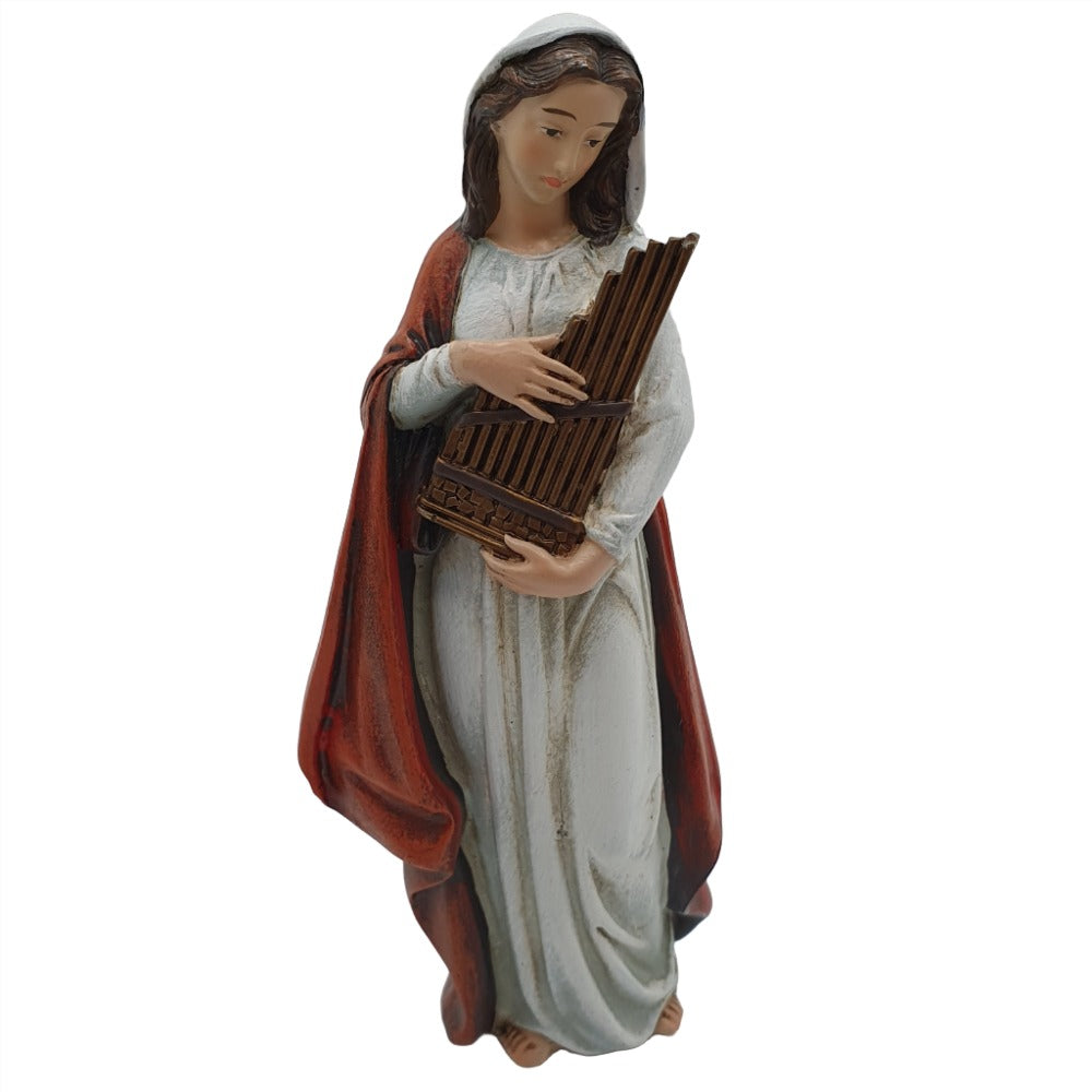 6" St. Cecilia Statue - A Symbol of Devotion and Musical Gift