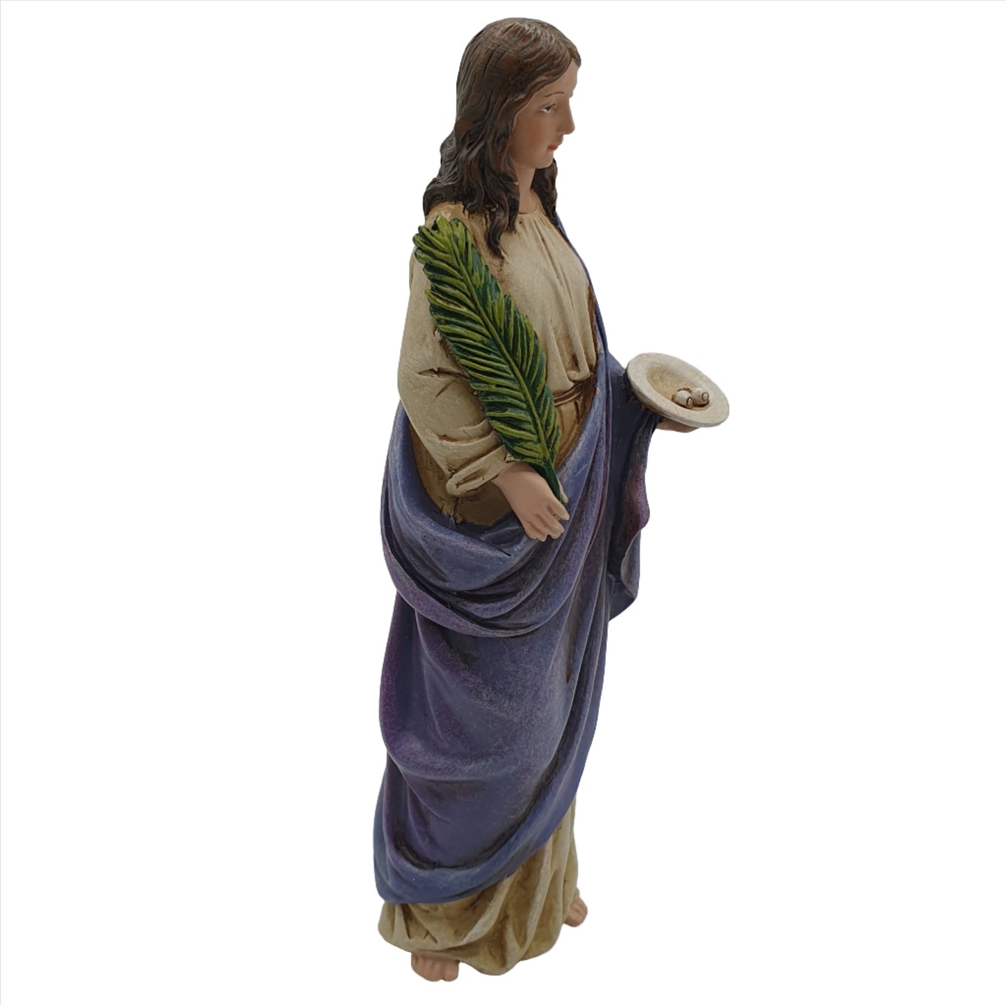 6" St. Lucy Statue - A Symbol of Light and Vision