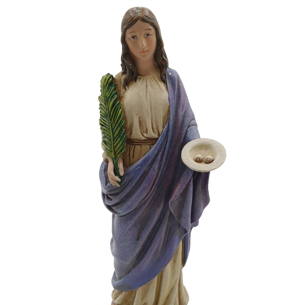 6" St. Lucy Statue - A Symbol of Light and Vision