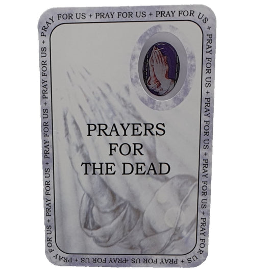 Prayers for the Dead Prayer Card