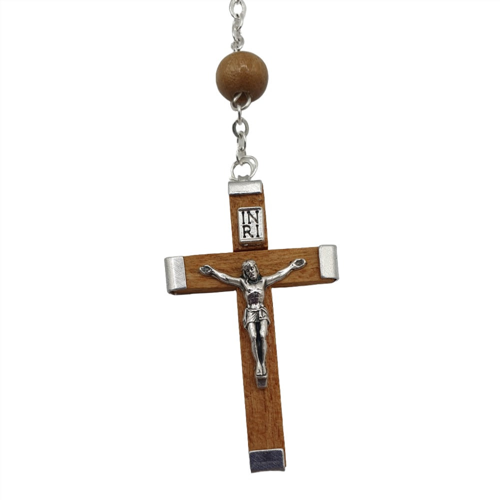 Our Lady of Walsingham Wooden Rosary - Single Decade