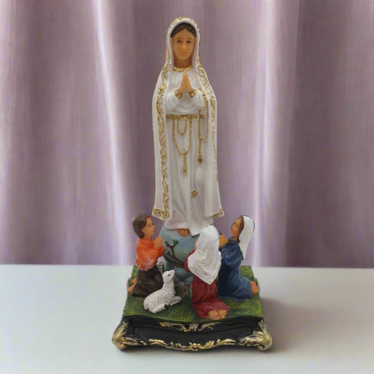 Our Lady of Fátima 5" Florentine Statue