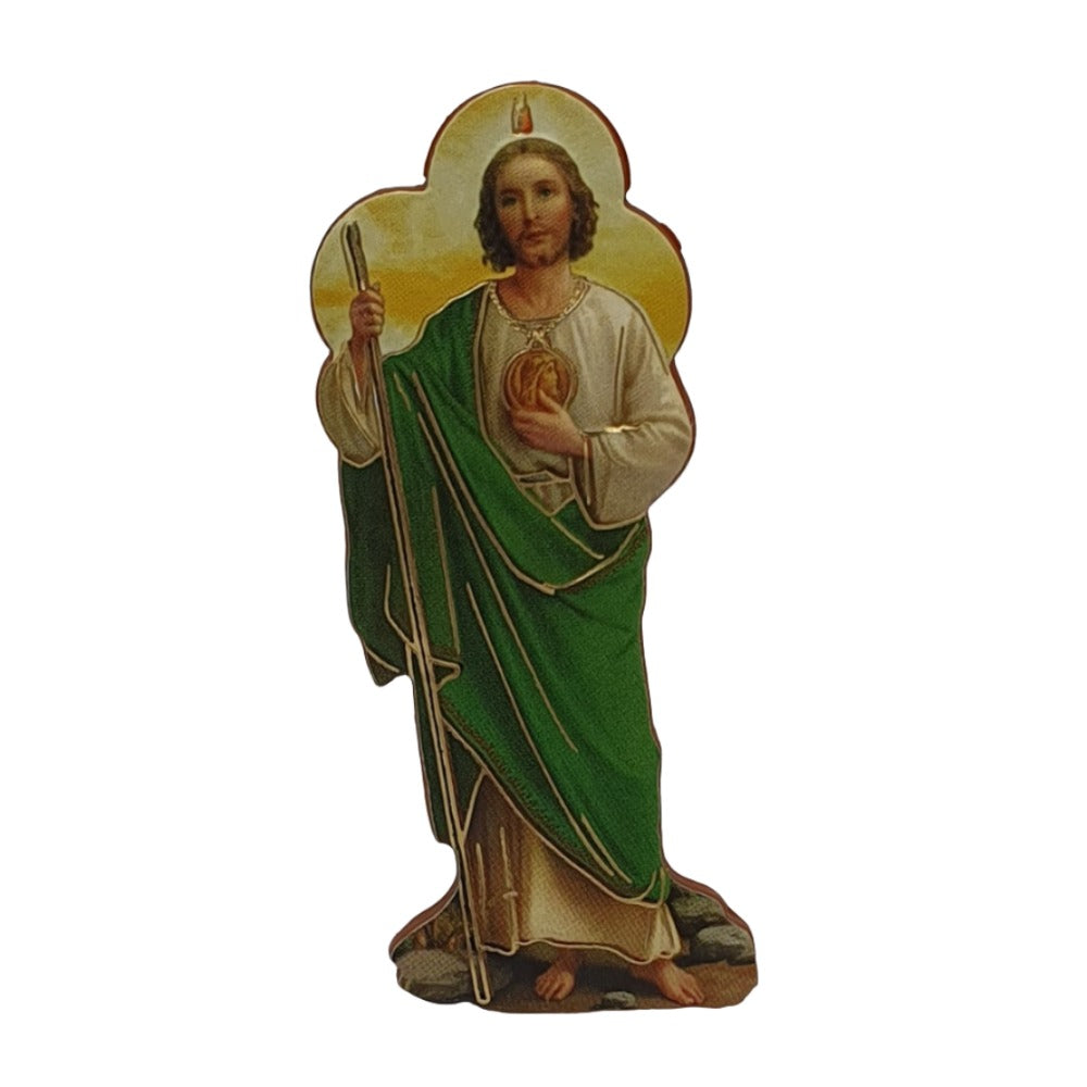 Saint Jude Wooden Magnet