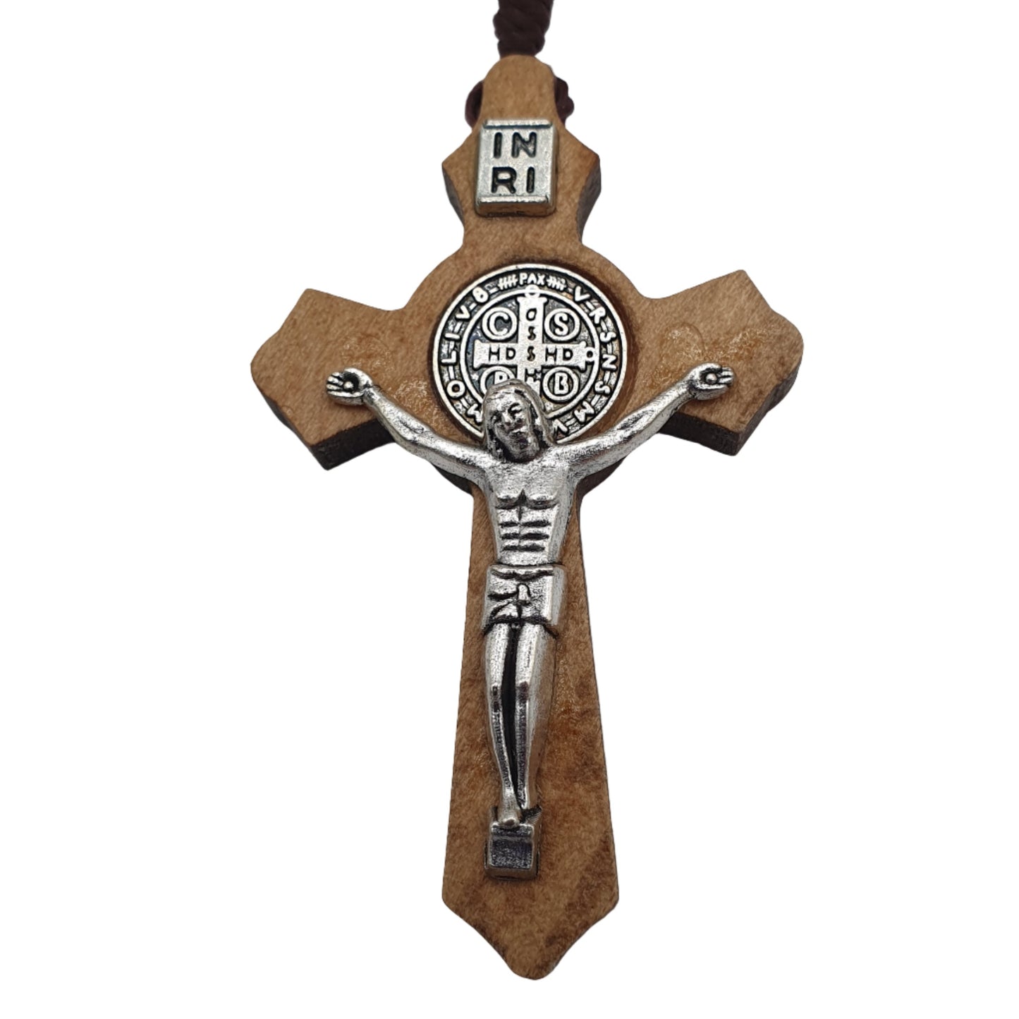 St. Benedict One Decade Rosary Keyring