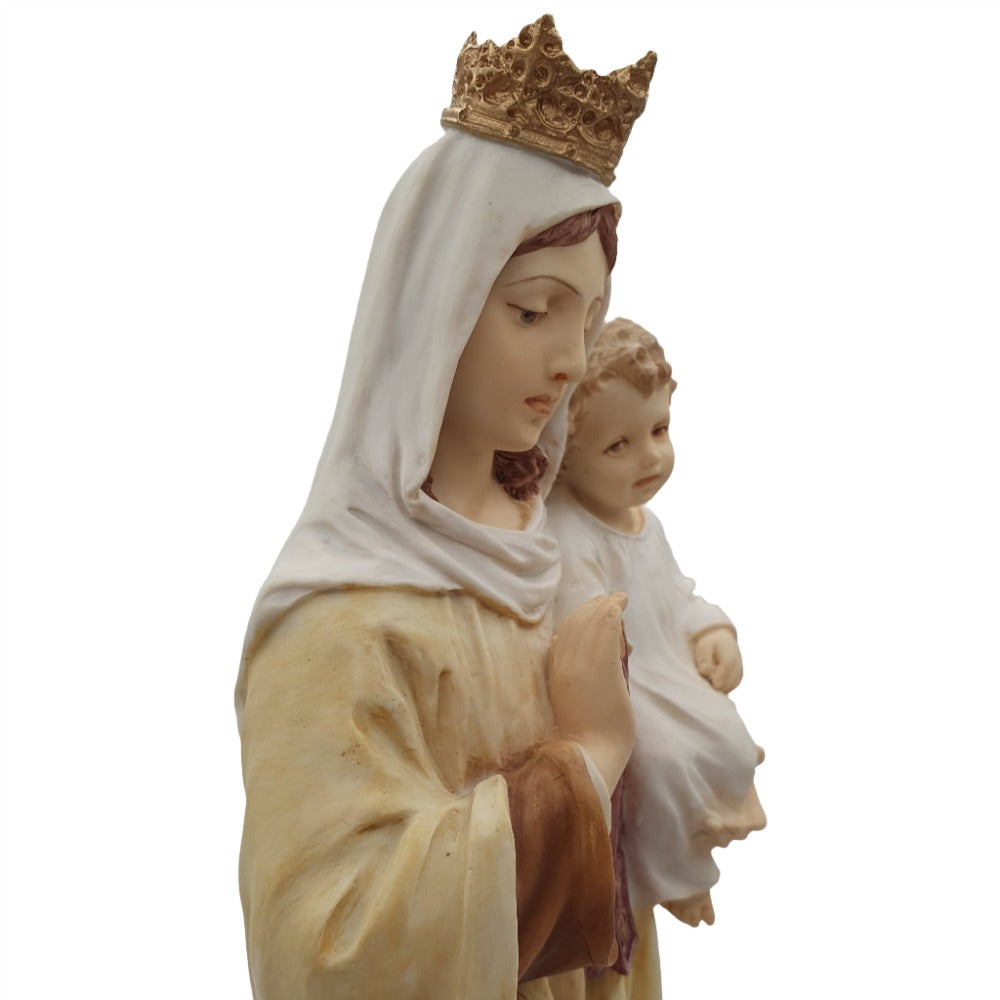 10.5" Veronese Resin Our Lady of Mount Carmel Statue