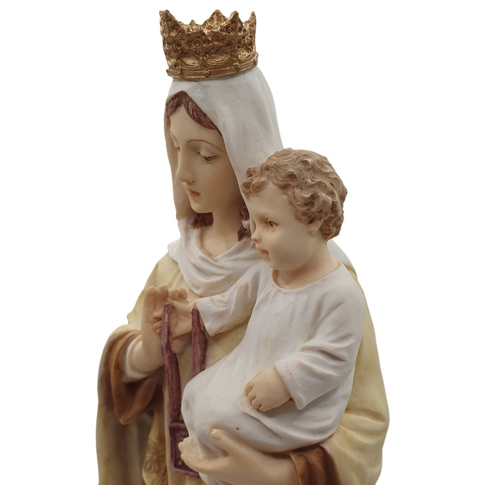 10.5" Veronese Resin Our Lady of Mount Carmel Statue