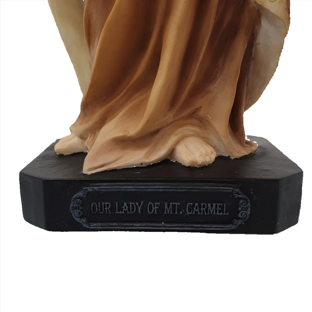 10.5" Veronese Resin Our Lady of Mount Carmel Statue