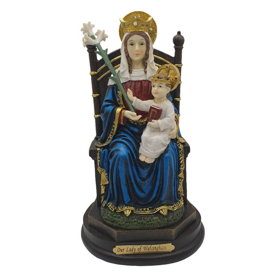 Our Lady of Walsingham Resin Coloured Statue