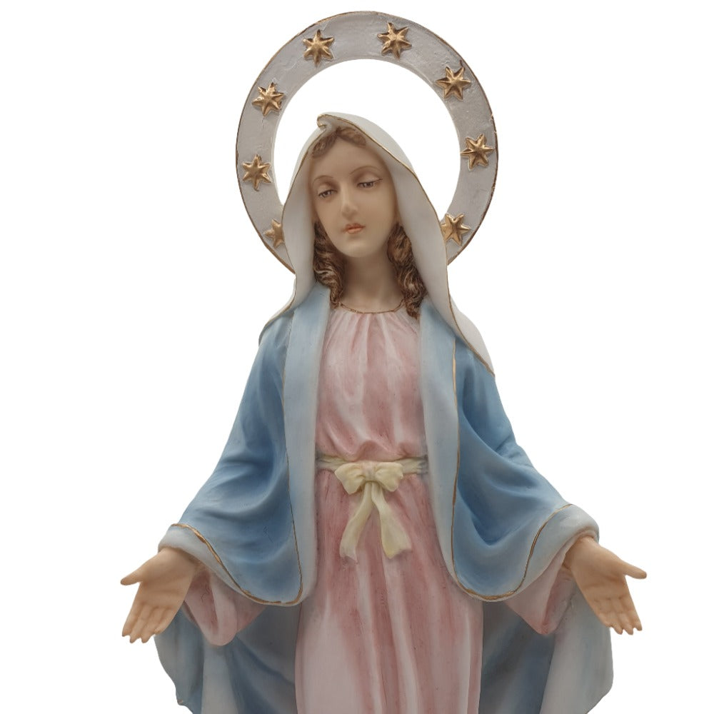 11.25" Veronese Hand-Painted Our Lady of Medjugorje Statue