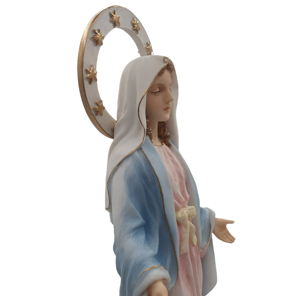 11.25" Veronese Hand-Painted Our Lady of Medjugorje Statue