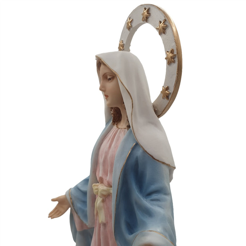 11.25" Veronese Hand-Painted Our Lady of Medjugorje Statue