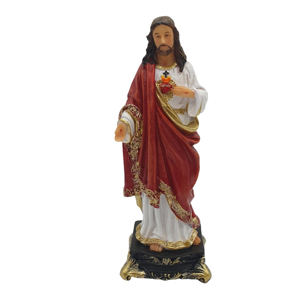 5" Florentine Sacred Heart Statue