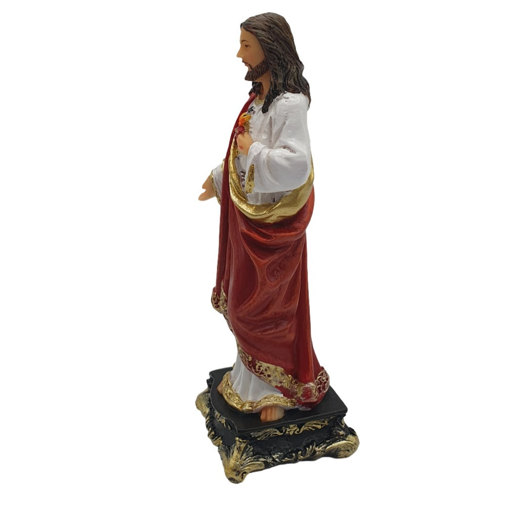 5" Florentine Sacred Heart Statue