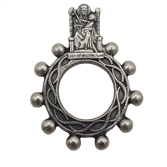 Our Lady of Walsingham Rosary Ring