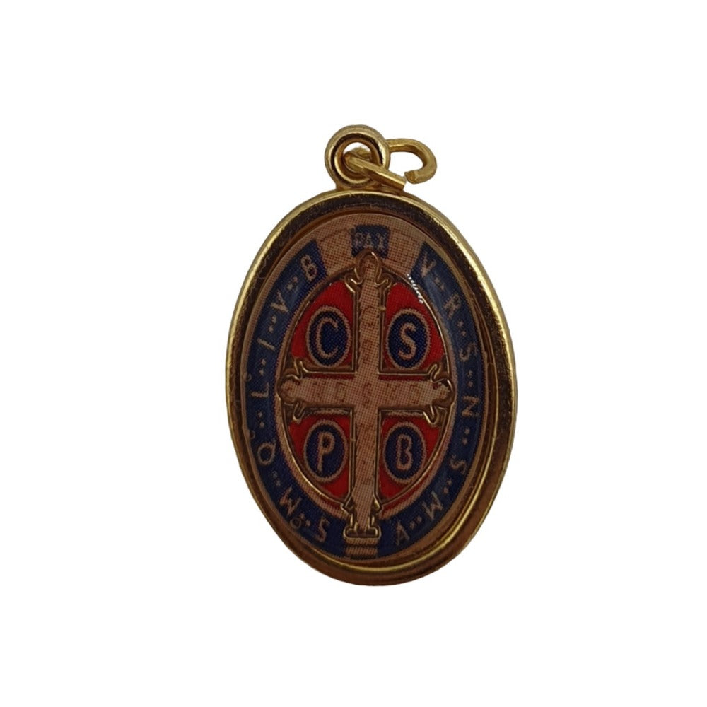 Saint Benedict Medal - Gold Coloured