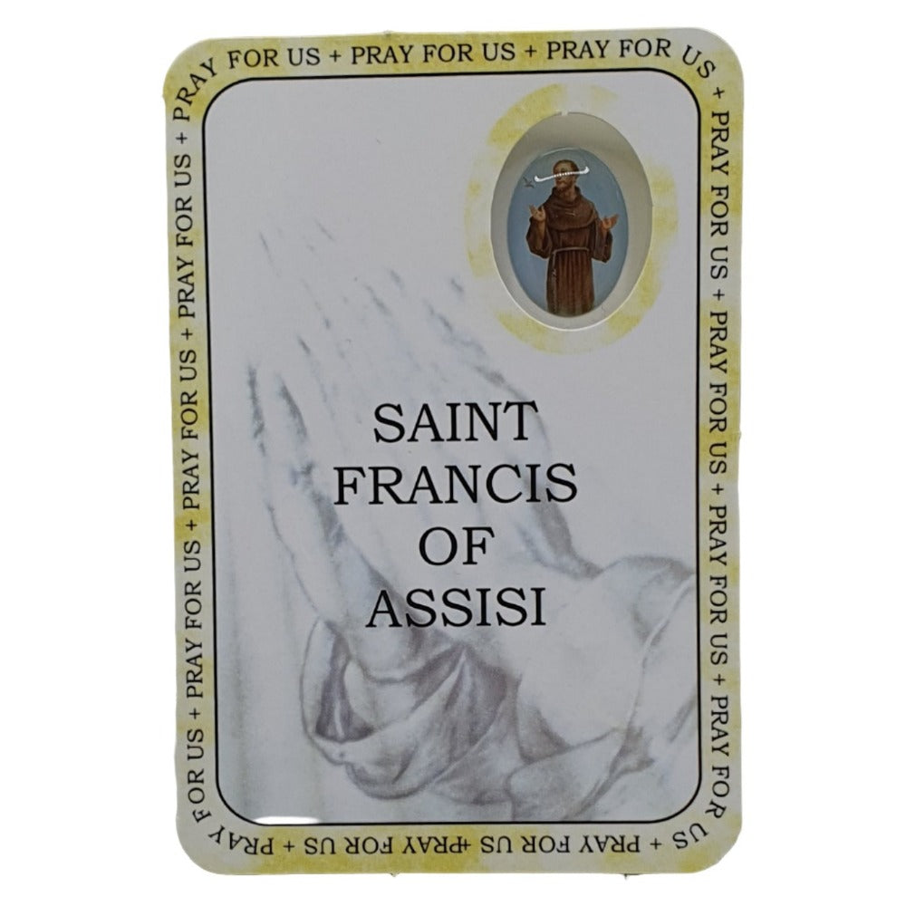 St. Francis of Assisi Prayer Card