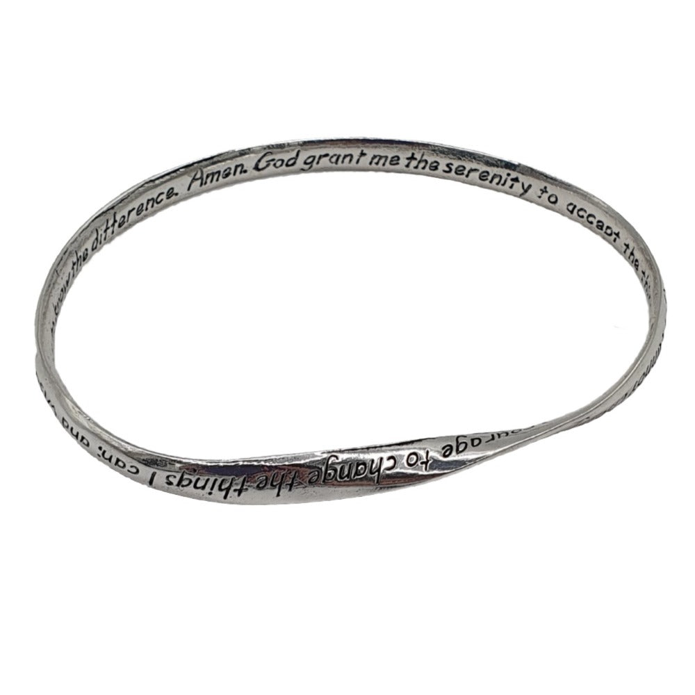 Inspirational Scripture Bangle Bracelets