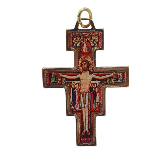 4cm San Damiano Crucifix Pendant