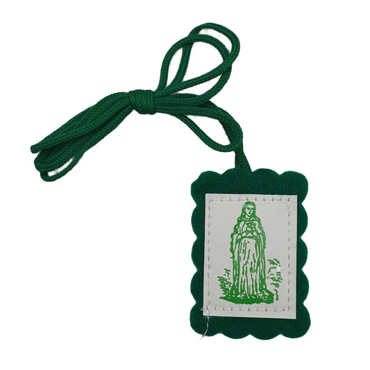 Green Scapular with Leaflet