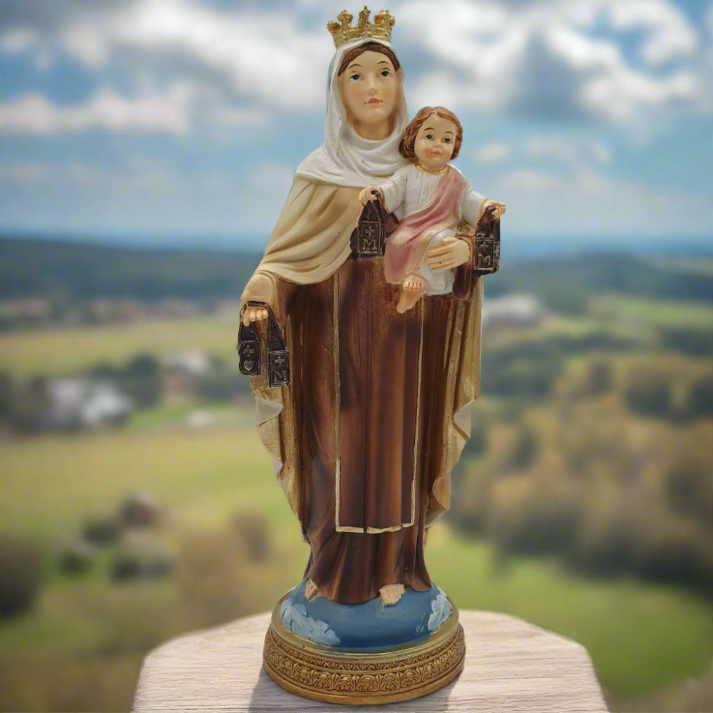 Our Lady of Mount Carmel Resin Statue