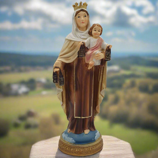 Our Lady of Mount Carmel Resin Statue