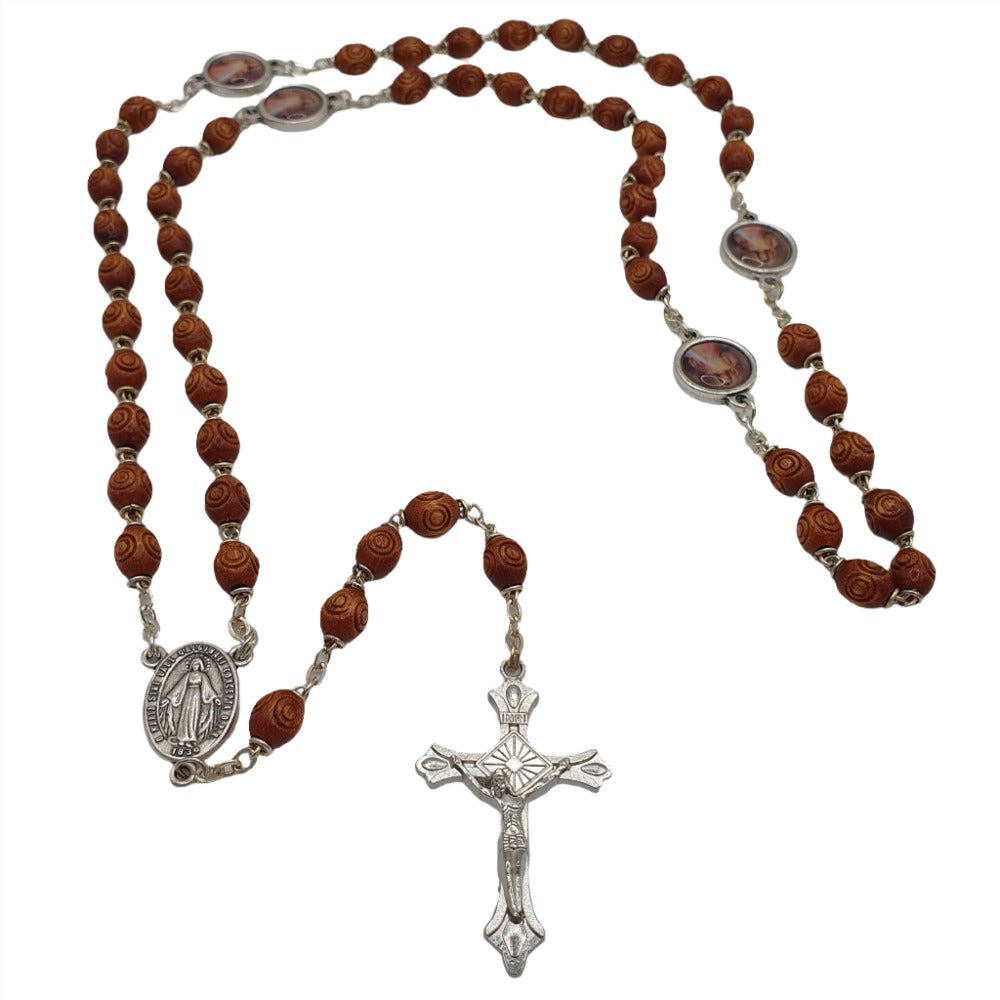 Divine Mercy Chaplet Rosary with Detailed Medallions