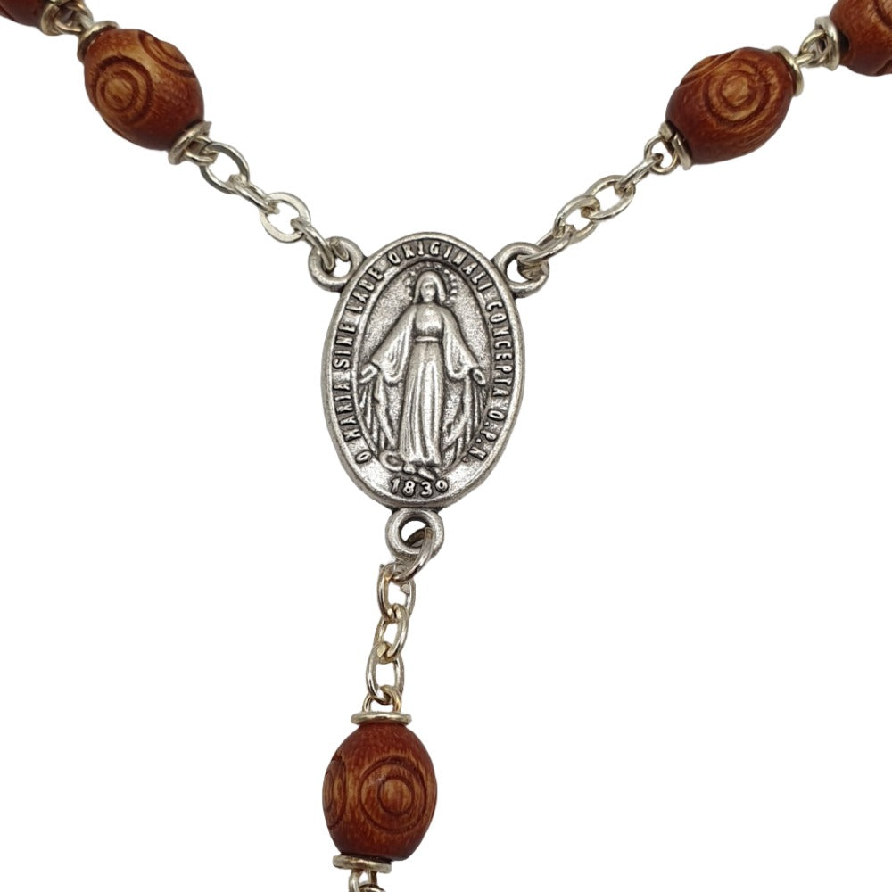 Divine Mercy Chaplet Rosary with Detailed Medallions