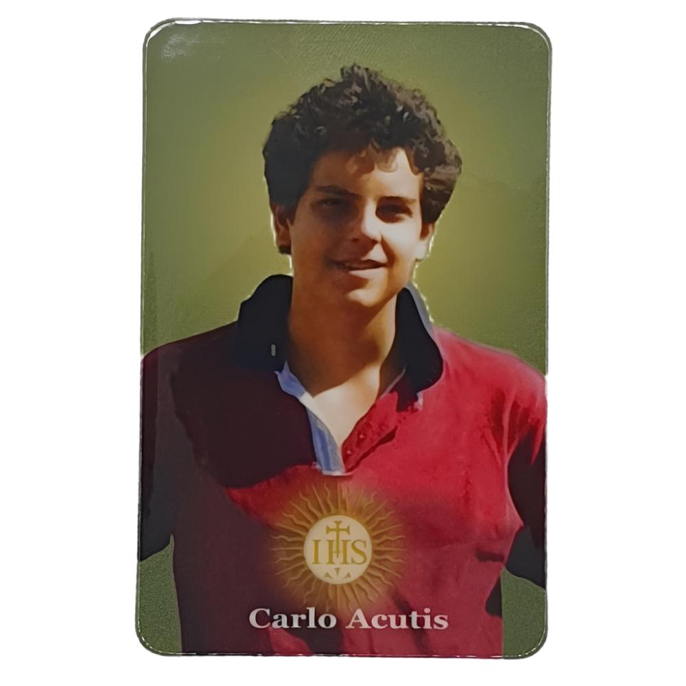 Carlo Acutis Prayer Card