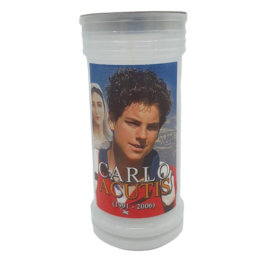 Carlo Acutis Prayer Pillar Candle