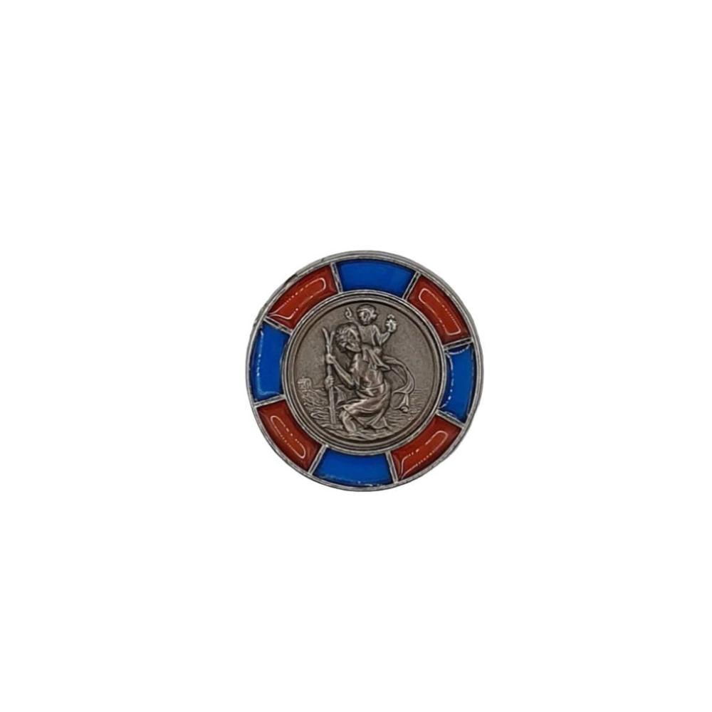 Saint Christopher Magnetic Car Plaque