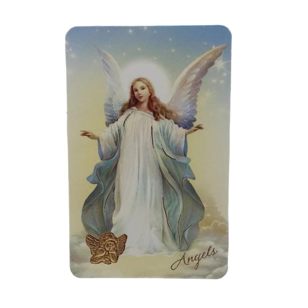 Angel Prayer Card with Verse