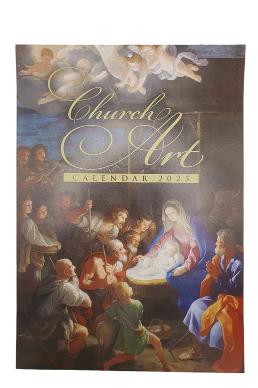 2025 Church Art Wall Calendar