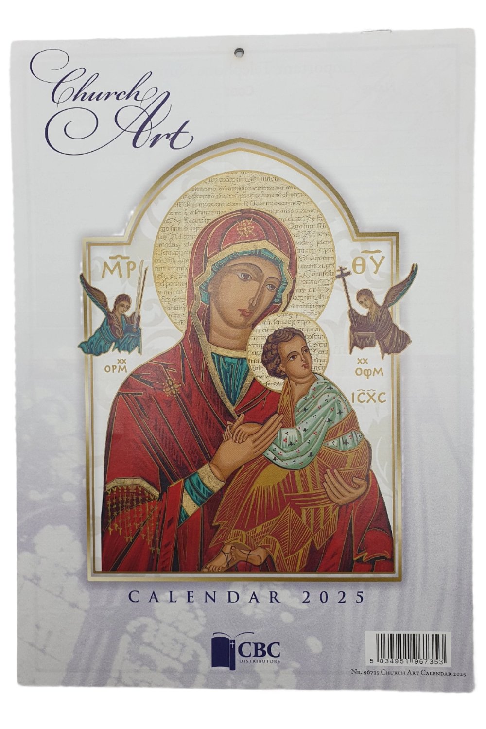 2025 Church Art Wall Calendar