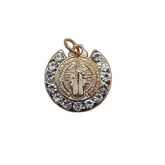 St Benedict Medal 12 Stones 20mm